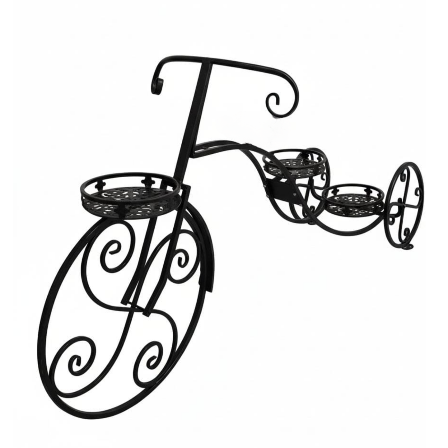 Цветочница "Велосипед" (цвет: чёрный)