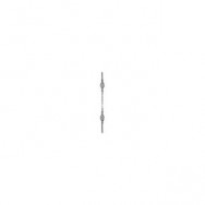 Балясина кованая с корзинками и торсионом Арт. 410/10